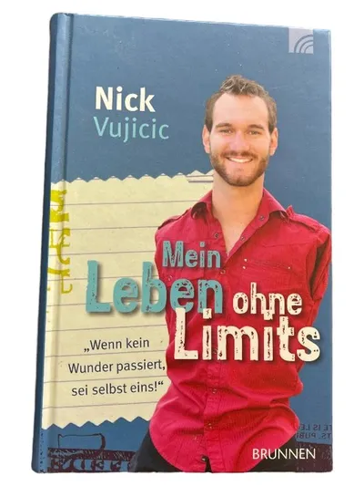 Nick Vujicic Mein Leben ohne Limits Autobiografie Hardcover Buch