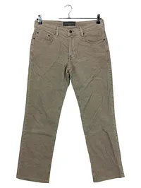Baldessarini Herren Cordhose W33 Beige 5-Pocket Hose Casual 1
