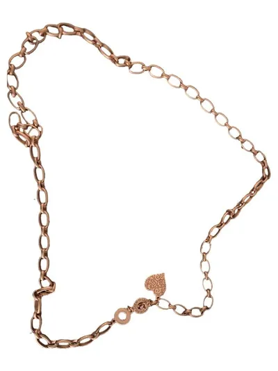 SENCE Copenhagen Halskette Damen Gold Herz Anhänger 76cm Edelstahl Romantisch