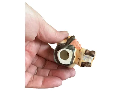 Goebel Junge mit Ziehharmonika Dekofigur Porzellan Nostalgisch Mehrfarbig 7cm