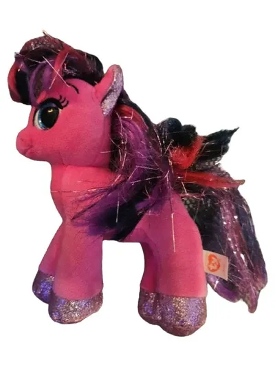 Ty Beanie Boos My Little Pony Twilight Sparkle Plüsch Kuscheltier Pink 20cm
