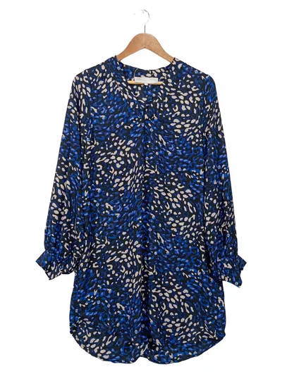 ONCE Damen Freizeitkleid XS Mehrfarbig Casual Muster Polyester