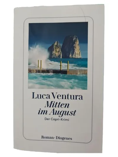 Luca Ventura Capri Krimi Mitten im August Taschenbuch Diogenes