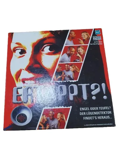 Parker Erwischt?! Engel oder Teufel? Lügendetektor Partyspiel Gesellschaftsspiel