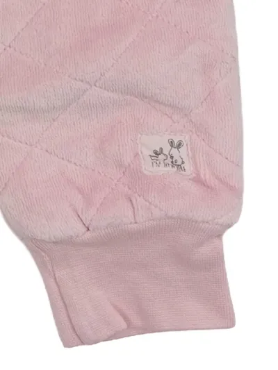 Sigikid Baby Stoffhose Mädchen Gr. 50 Rosa Gesteppt Baumwolle