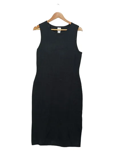 Joie Damen Businesskleid Schwarz Gr. M Ärmellos Elegant Viskose