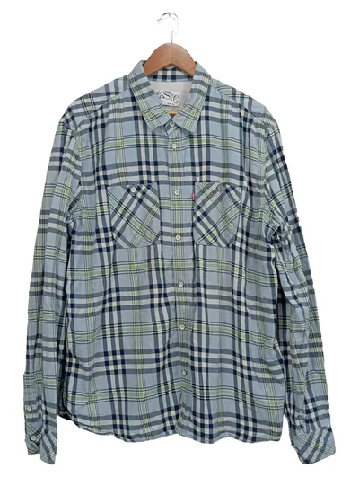 LEVI STRAUSS & CO. Herren Freizeithemd Kariert XXL Mehrfarbig Casual