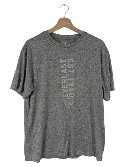 Everlast Herren T-Shirt Sportlich Grau Gr. 50/L