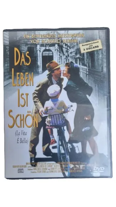 Das Leben Ist Schön DVD Roberto Benigni Drama Film Oscar