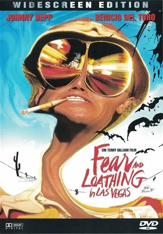 Fear and Loathing in Las Vegas DVD Johnny Depp Benicio Del Toro Terry Gilliam