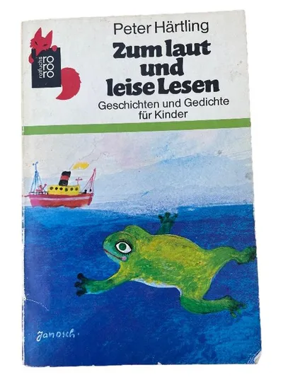 Peter Härtling Zum laut und leise Lesen Kinderlieder Gedichte Rotfuchs