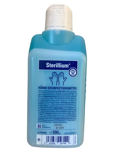 Sterillium Hände Desinfektionsmittel Blau 500ml Hygiene