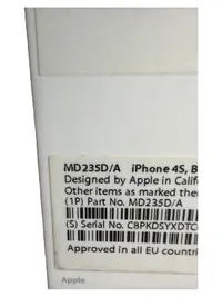 Apple In-Ear Kopfhörer Weiß 3,5mm Klinke Original iPhone 4S Zubehör 2