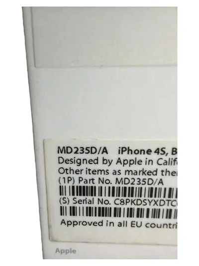 Apple In-Ear Kopfhörer Weiß 3,5mm Klinke Original iPhone 4S Zubehör