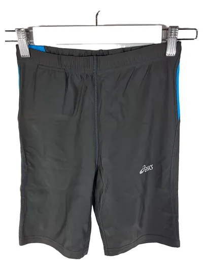 ASICS Damen Sport Shorts Laufhose Gr. 36/S Grau Blau Fitness