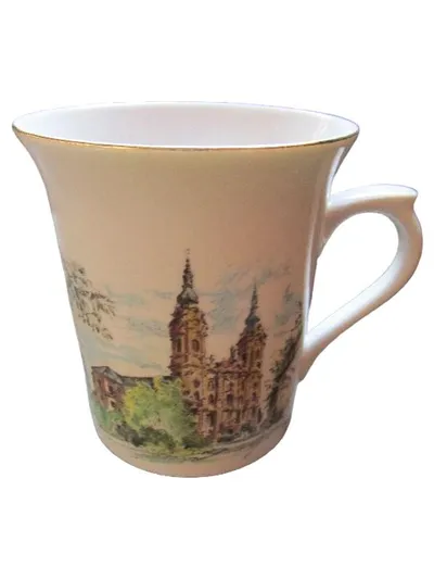 Bohemia Tasse Klassisch Mehrfarbig Porzellan Gebäude