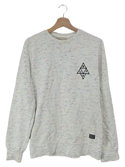 RVLT Revolution Herren Sweatshirt Gr. S Mehrfarbig Casual Meliert Langarm