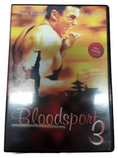 Bloodsport 3 DVD Daniel Bernhardt Pat Morita Actionfilm Kampfsport