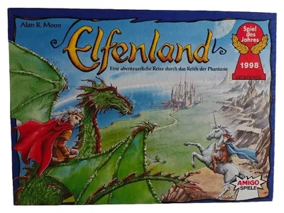 Amigo Spiele Elfenland Brettspiel Alan R. Moon Spiel des Jahres 1998 Fantasy
