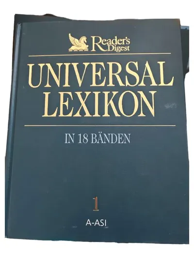 Reader's Digest Universal Lexikon Band 1 A-ASI Sachbuch Wissen Bildung