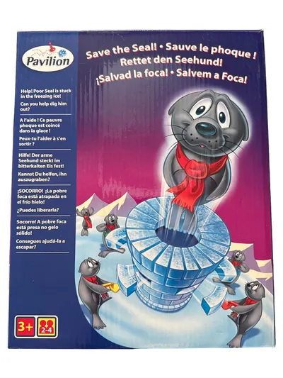 Pavilion Save the Seal! Geschicklichkeitsspiel Rettet den Seehund ab 3 Jahre