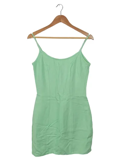 Felipe Varela Sommerkleid Damen Gr. 38/M Grün Feminin Trägerkleid
