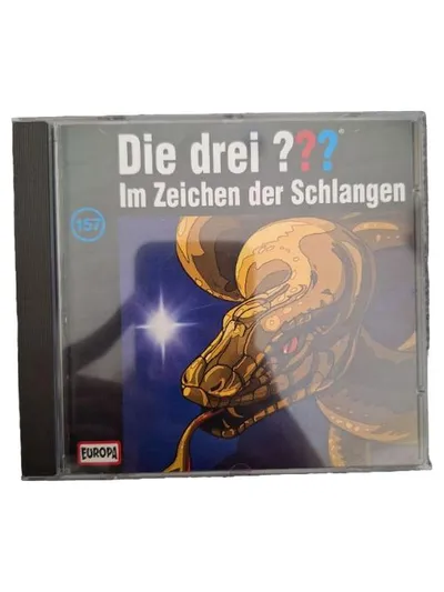 Die drei ??? Hörspiel CD Im Zeichen der Schlangen Folge 157 Detektiv Kinder