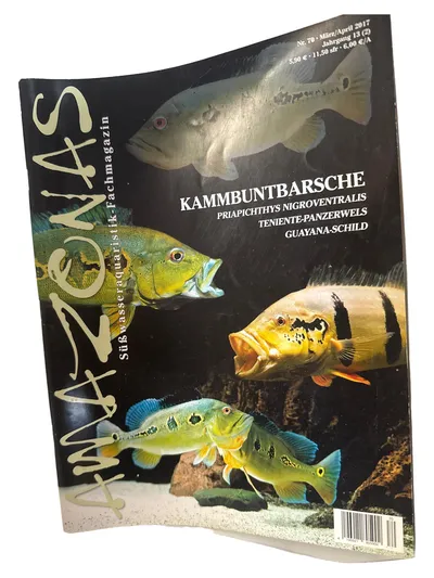 Amazonas Süßwasseraquaristik Magazin Nr. 70 März/April 2017 Kammbuntbarsche