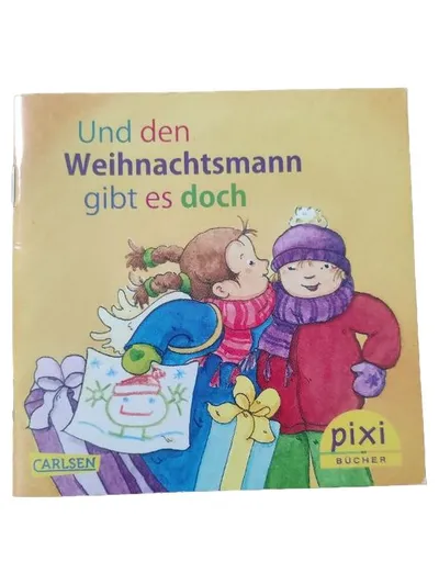 "Und den Weihnachtsmann gibt es doch" Carlsen Pixi Deutsch