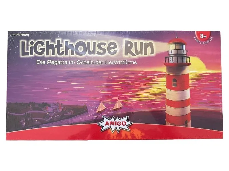 Amigo Lighthouse Run Brettspiel Familienspiel Jim Harmon Regatta Leuchttürme 1