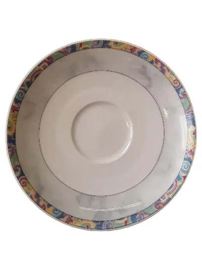 Eschenbach Porzellan Unterteller bunt abstrakt 14,5 cm