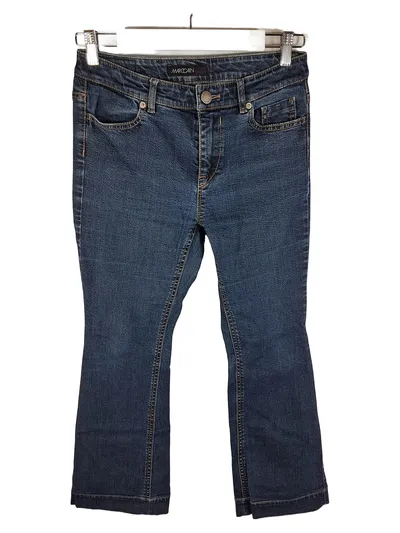 Marc Cain Damen Jeans Bootcut Schlaghose Blau Gr. 36 Denim