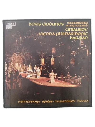 Decca Vinyl Boris Godunov Mussorgsky Vienna Philharmonic Karajan