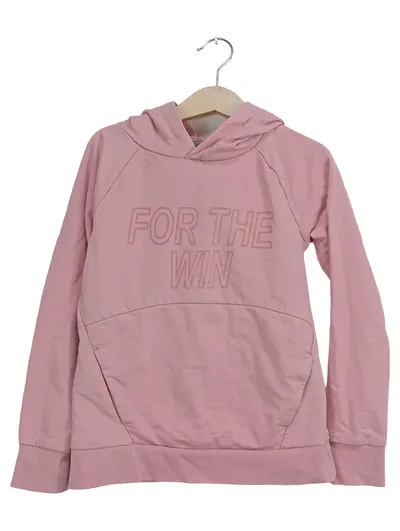 Alive Kinder Kapuzenpullover Rosa Gr. 122 Hoodie Casual Schriftzug