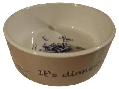 Trixie Keramik Futternapf Hund It's Dinnertime Beige 750ml