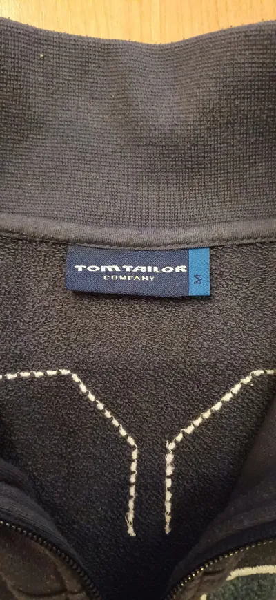 Tom Tailor Kinder Sweatjacke Gr. M Grau 1GEAR2 Sportlich Baumwolle