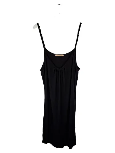 BOSS Orange Damen Trägerkleid Sommerkleid Schwarz Gr. 36/S Viskose