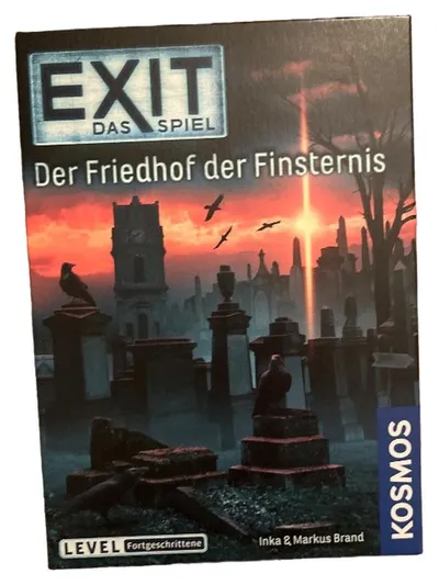 EXIT Das Spiel Der Friedhof der Finsternis KOSMOS Escape Room Rätselspiel