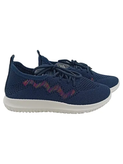 Claudia Ghizzani Kinder Sneaker low Blau Gr. 32 Freizeitschuh