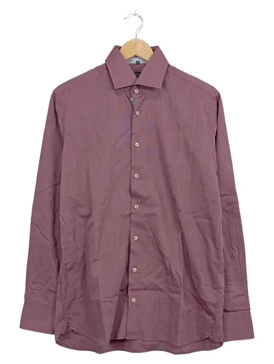 McNeal Herren Business Hemd Tailored Fit Gr. M Lila Baumwolle