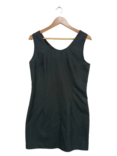 Amity Businesskleid Damen Gr. 38 Elegant Grau Ärmellos