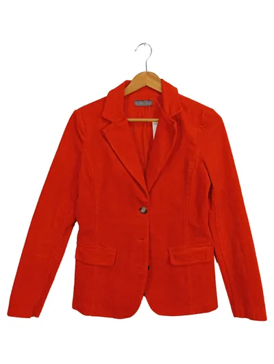 Aust Damen Cordjacke Rot Gr. 36/S Blazer Casual