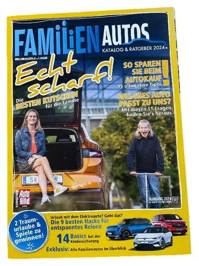 Auto Bild Familien Autos Katalog & Ratgeber 2024 Zeitschrift Kaufberatung Neu