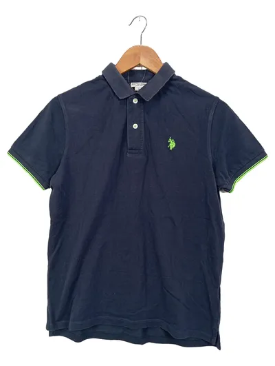 U.S. Polo Assn. Herren Poloshirt Gr. 46/S Blau Casual