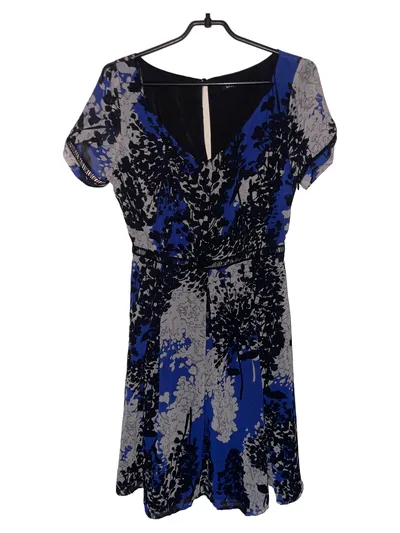 Oltre Damen Freizeitkleid Gr. 38 Mehrfarbig Blumenmuster Casual
