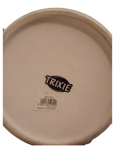 Trixie Keramik Napf Schale Dunkelblau 12 cm Durchmesser 500 ml