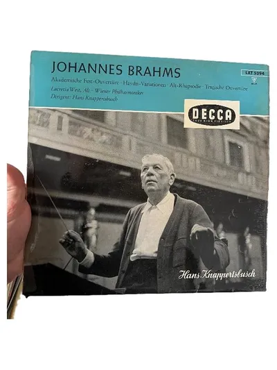 Brahms: Akademische Fest-Ouvertüre Wiener Philharmoniker Knappertsbusch Decca