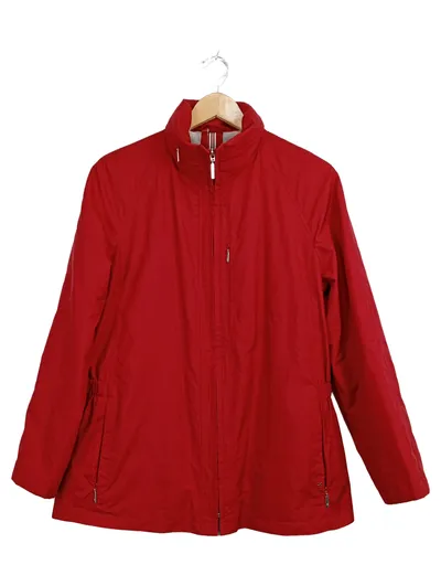 Fuchs Schmitt Damen Leichte Jacke Gr. 40 Rot Polyester Windbreaker