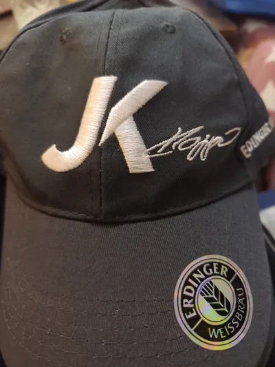 Erdinger Weissbräu Baseball Cap Kappe Grau JK Stickerei One Size