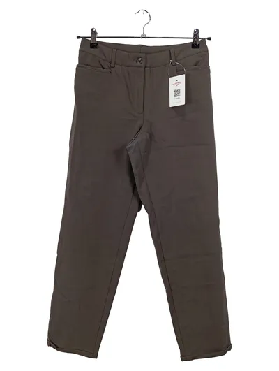 CAMBIO Renira Damen Hose Gr. 44 Oliv Stoffhose Elegant Business